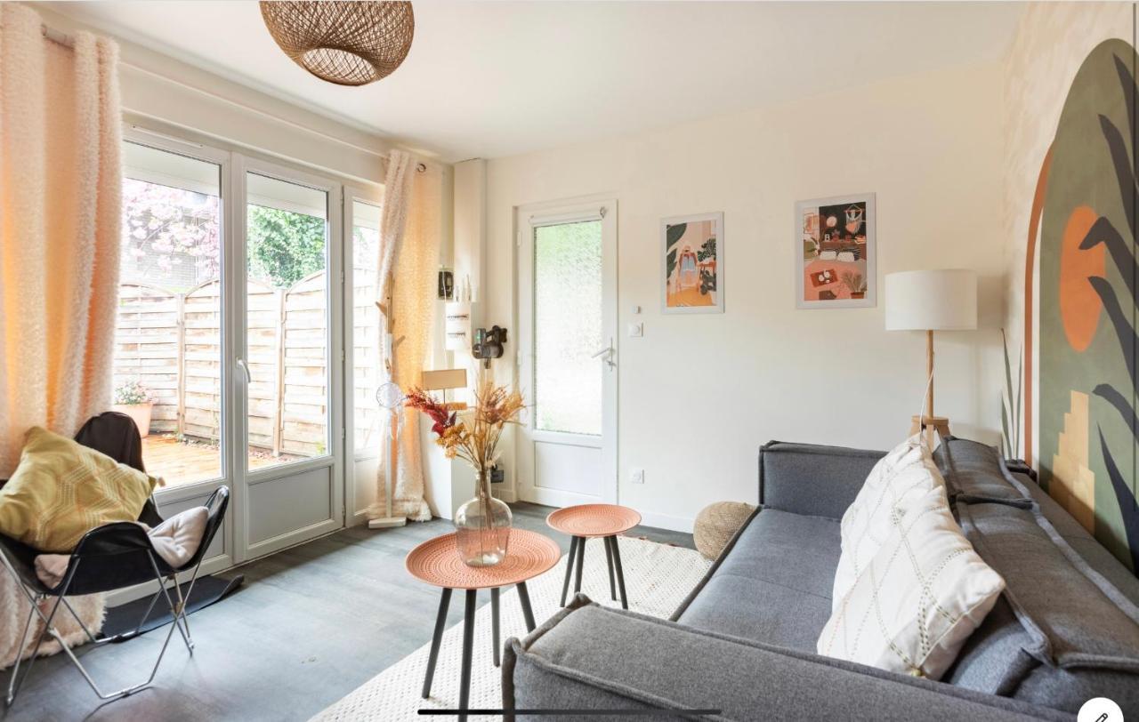 Le 102, Maison Avec Terrasse Et Parking Gare De روان المظهر الخارجي الصورة