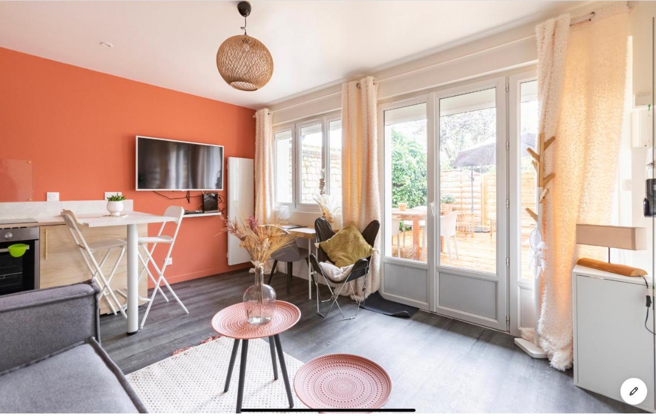 Le 102, Maison Avec Terrasse Et Parking Gare De روان المظهر الخارجي الصورة