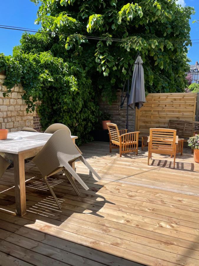 Le 102, Maison Avec Terrasse Et Parking Gare De روان المظهر الخارجي الصورة